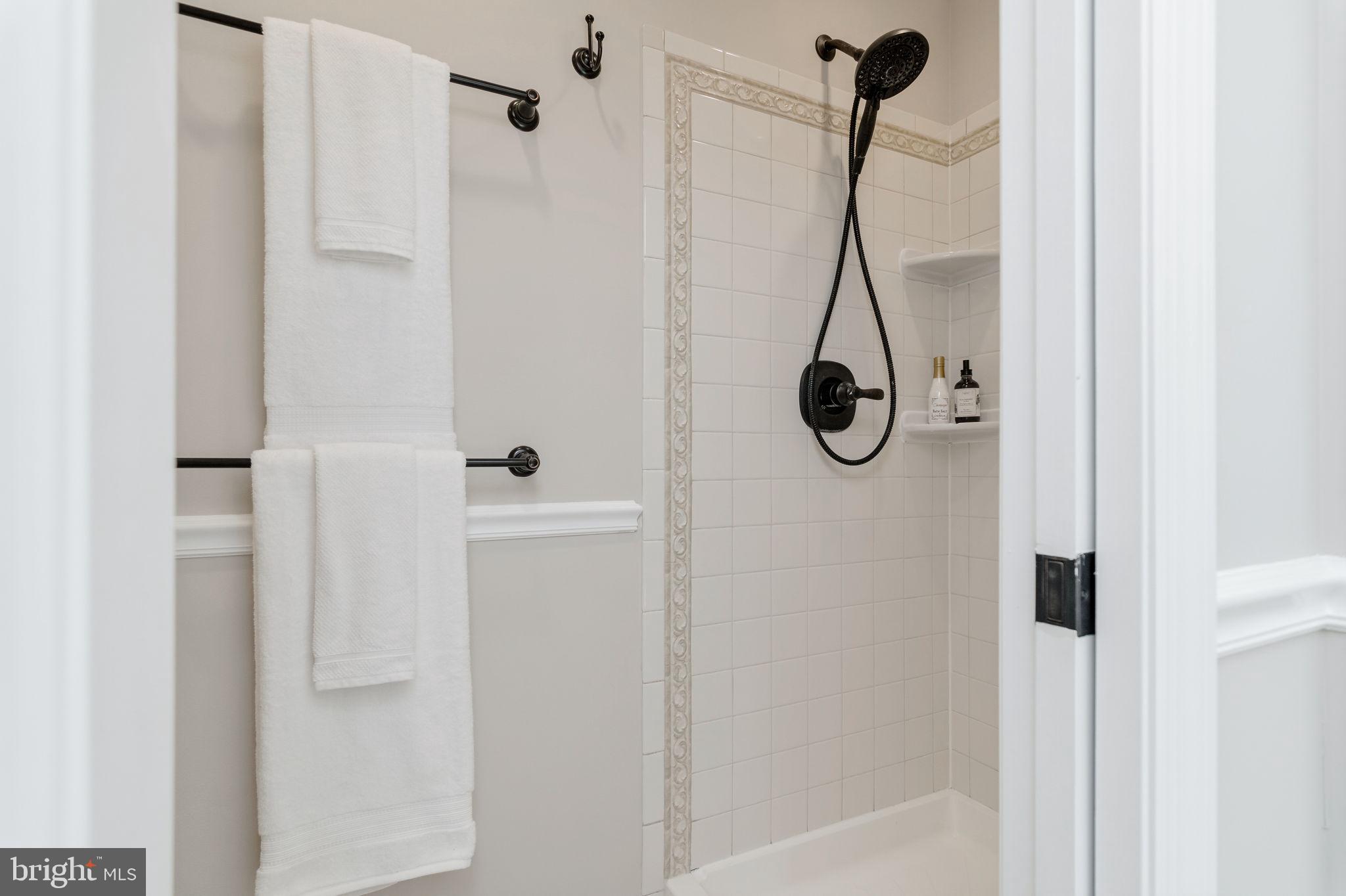 123 South Fox Road Sterling, VA 20164 - Photo 20 of 31 Primary Bath,Custom Ceramic Shower & Floor