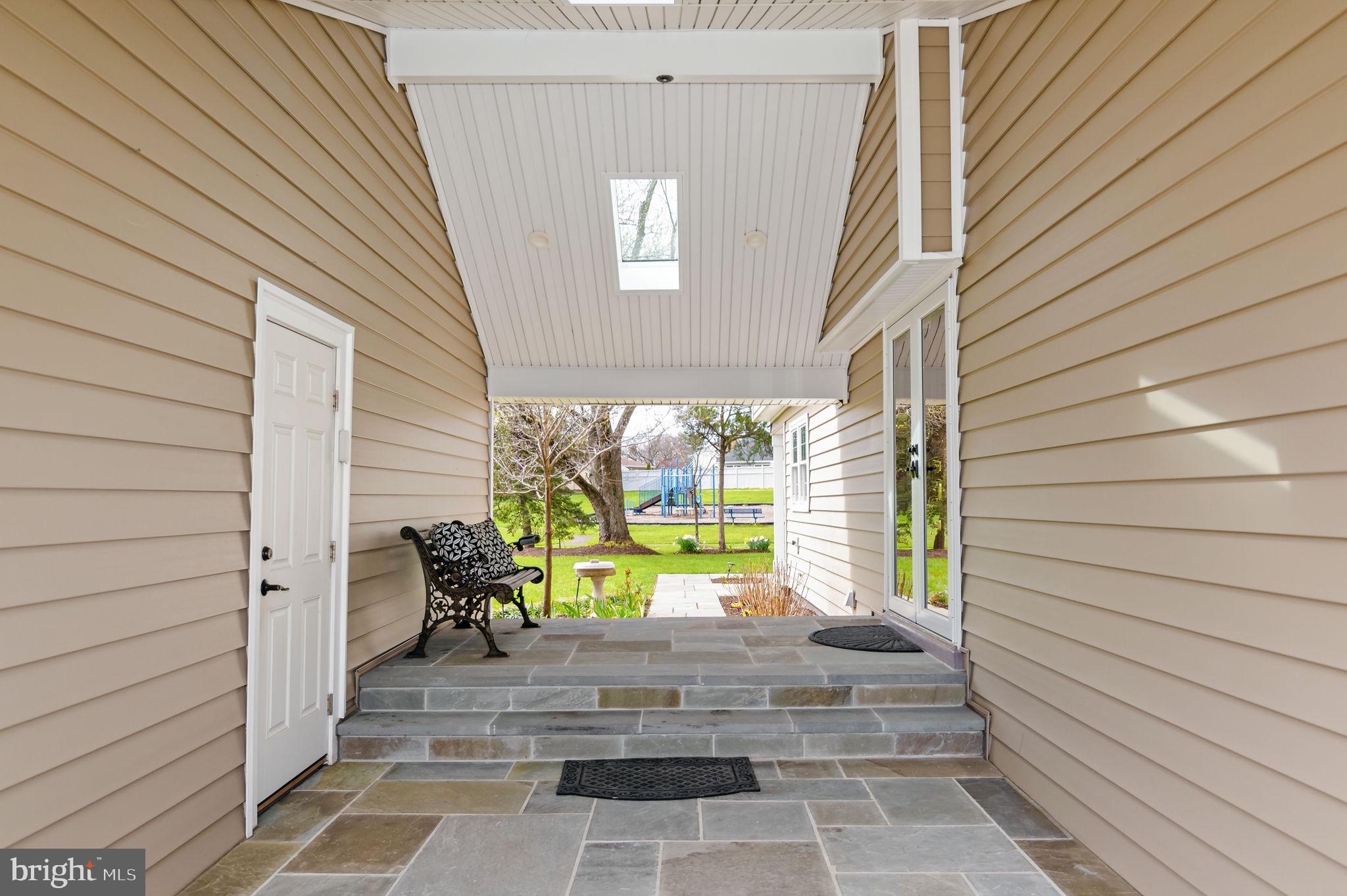 Rebuilt Breezeway. Slate Flooring  & 2 ,Skylites