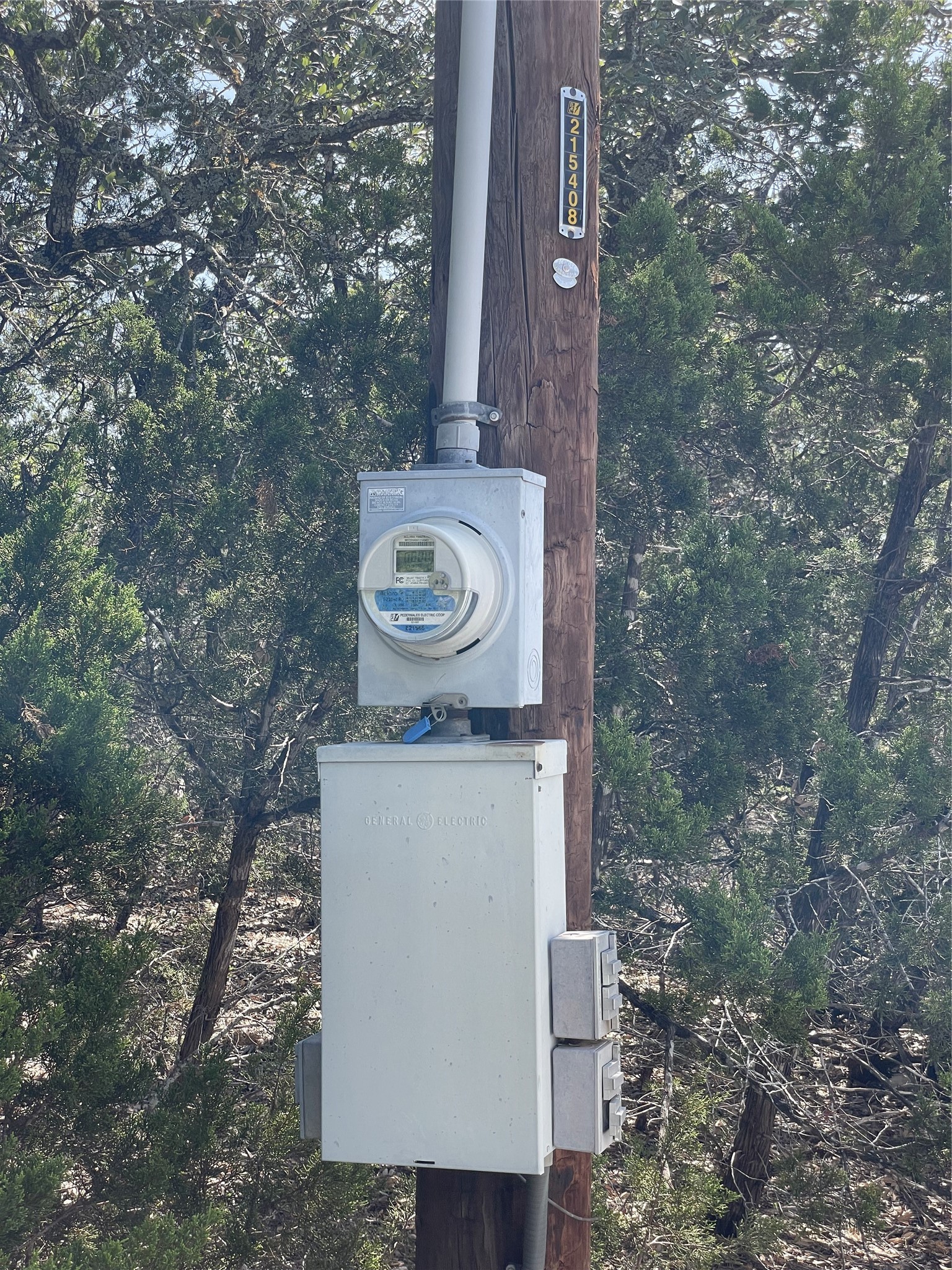 Lot 29 Anderson Trail Leander, TX 78641 - Photo 5 of 22 a backyard of a house with a stove and refrigerator