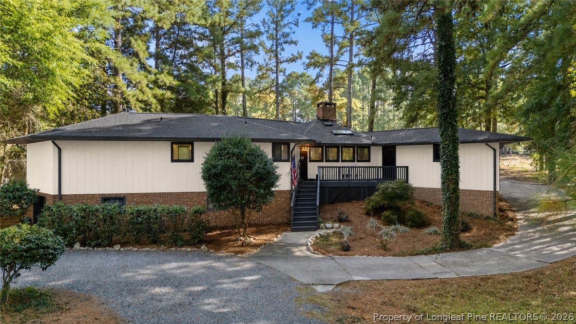 40 Inverness Road Pinehurst, NC 28374 - Photo 2 of 44 After painting completed. Rendering of Updated Exterior Paint to be completed June 2026 *AI Generated