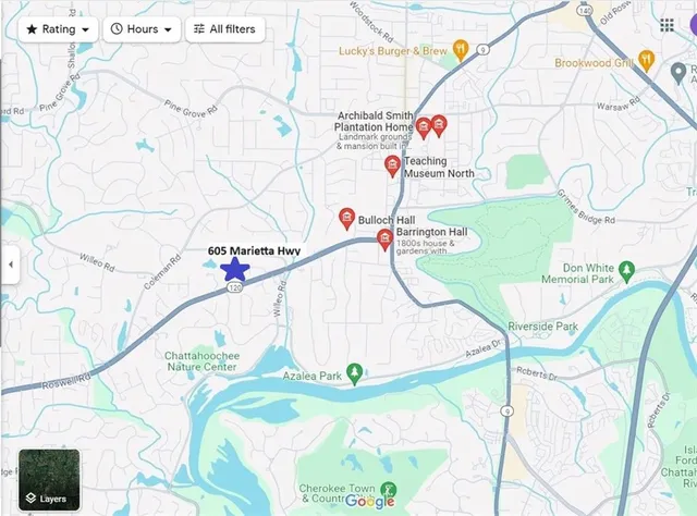 $879,000 | 605 Marietta Highway, Roswell, GA 30075