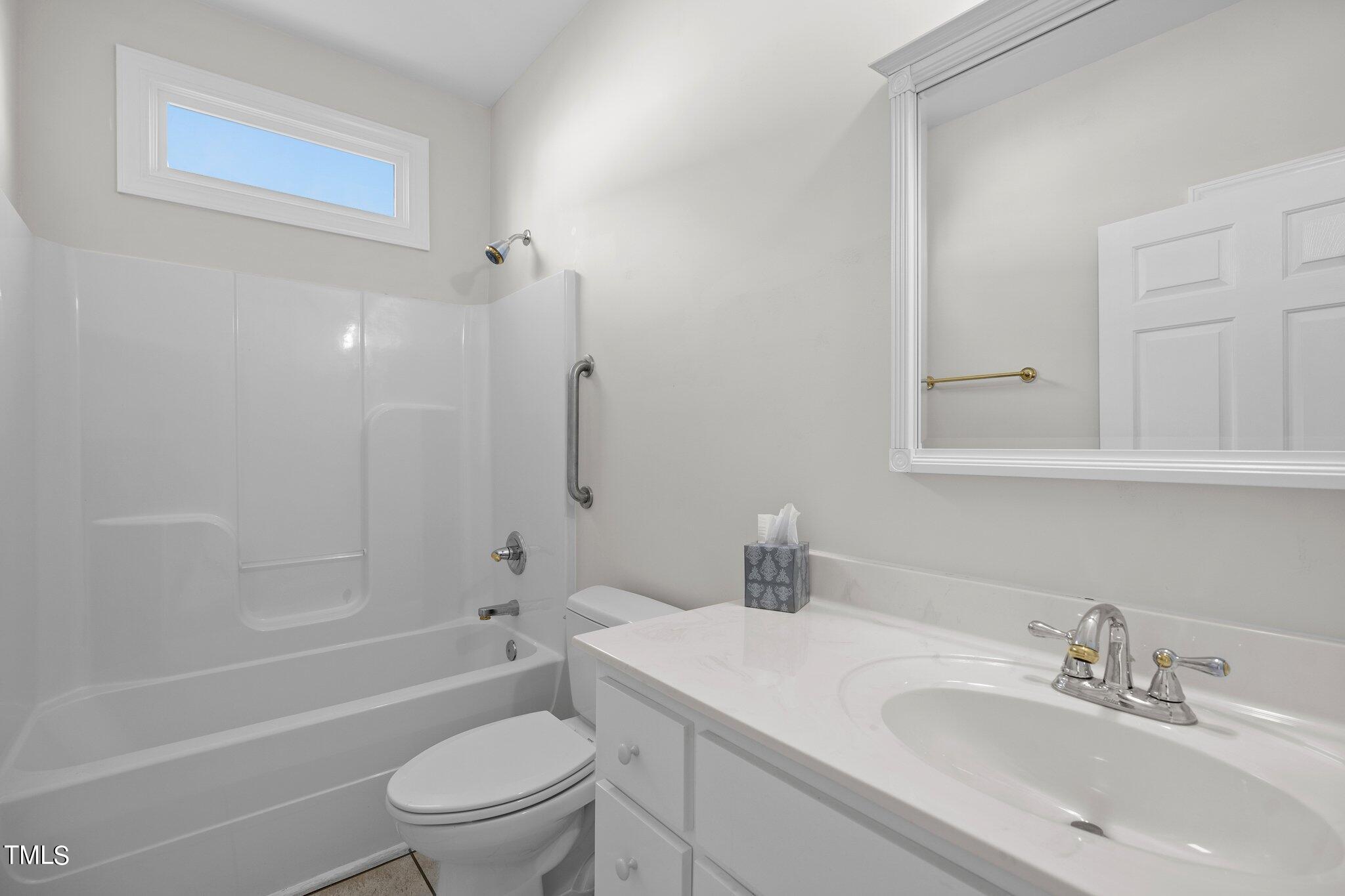 186 May Farm Road Pittsboro, NC 27312 - Photo 26 of 35 Hall bath with transom
