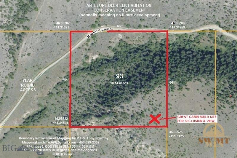 Lot 93 Round Pole Road Three Forks, MT 59752 - Photo 1 of 1 Gallery Image 1