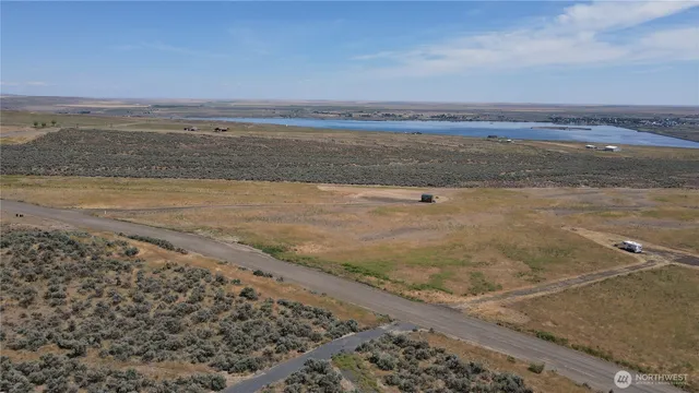 a view of beach and ocean