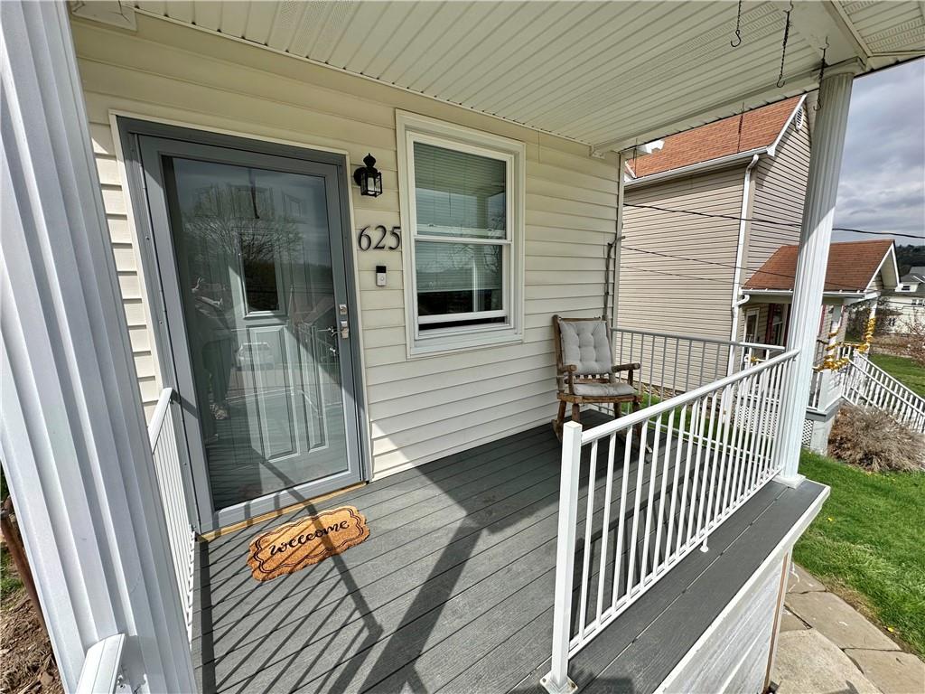 625 Delaware Street Monessen, PA 15062 - Photo 3 of 15 a view of deck and patio
