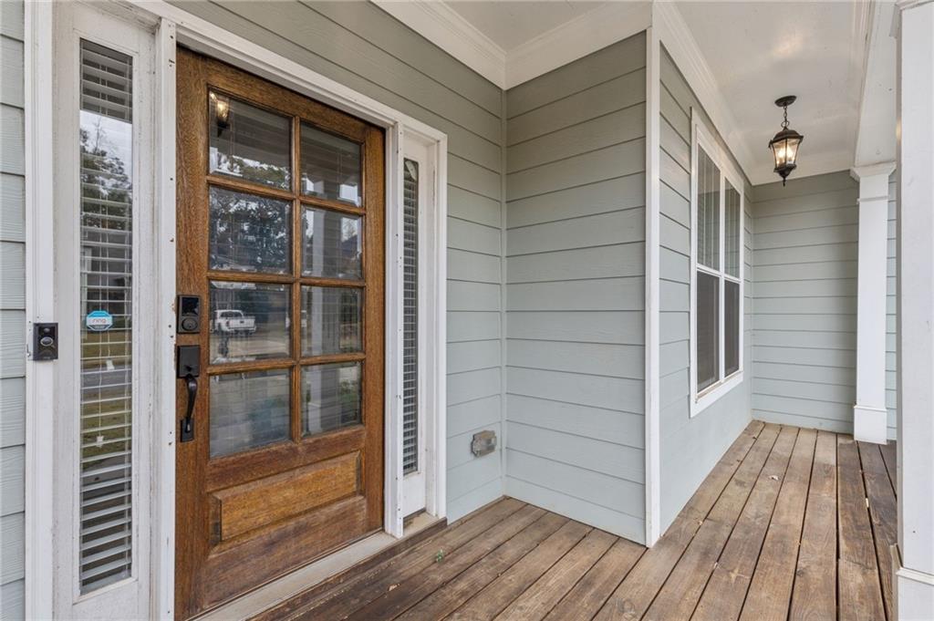 1023 Ruddy Duck Drive Jefferson, GA 30549 - Photo 4 of 69 a view of front door deck of a house