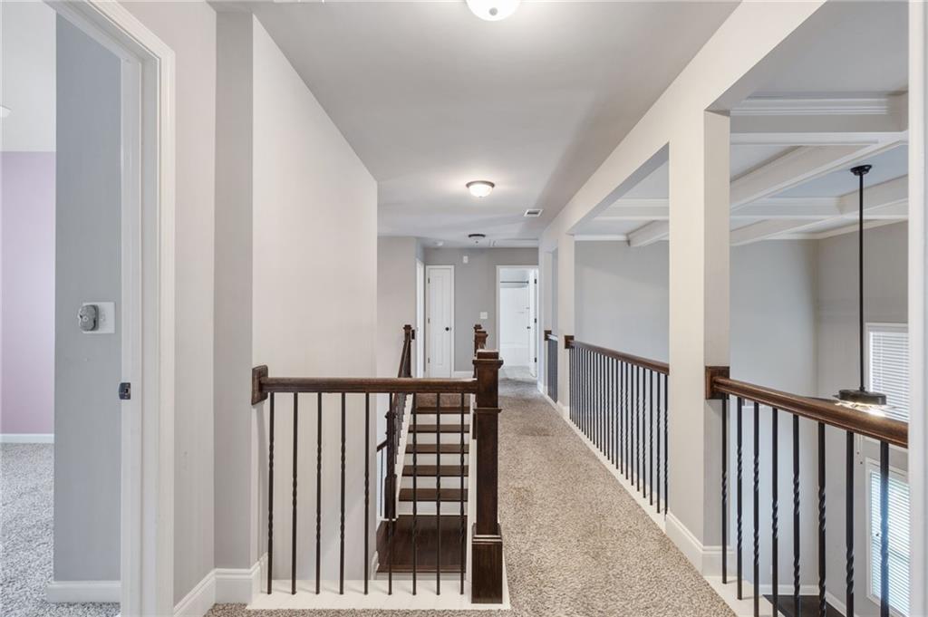 1023 Ruddy Duck Drive Jefferson, GA 30549 - Photo 44 of 69 a view of a hallway with wooden floor and entryway