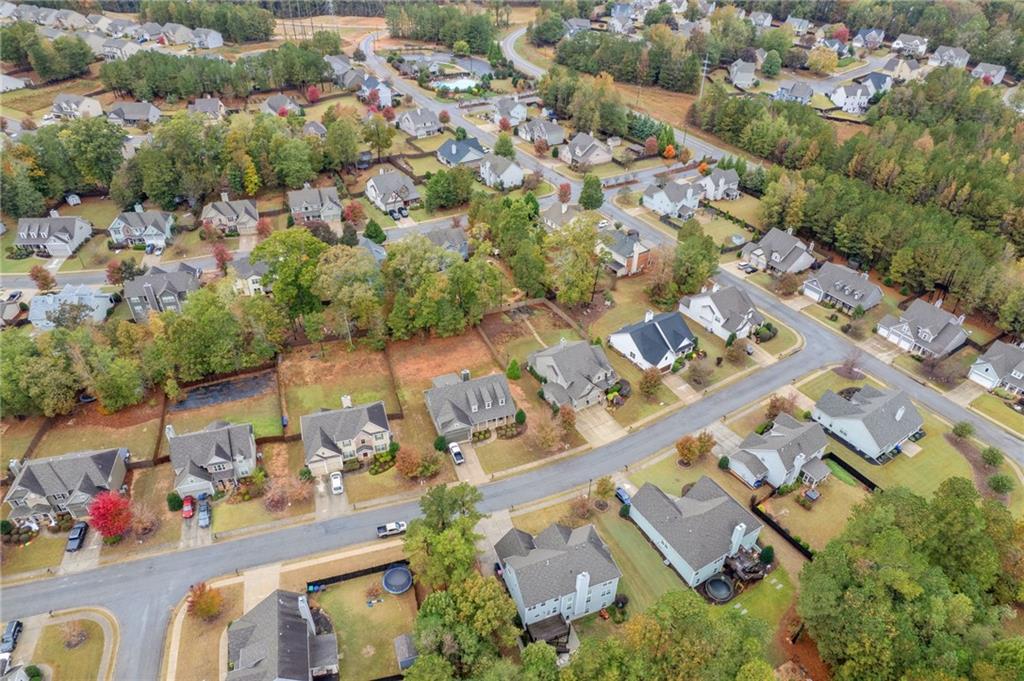 1023 Ruddy Duck Drive Jefferson, GA 30549 - Photo 67 of 69 an aerial view of residential houses with outdoor space