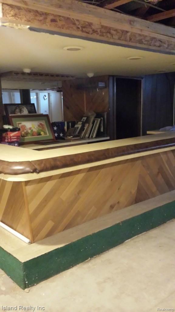 21941 Meridian Road Grosse Ile, MI 48138 - Photo 17 of 20 Basement bar.jpg