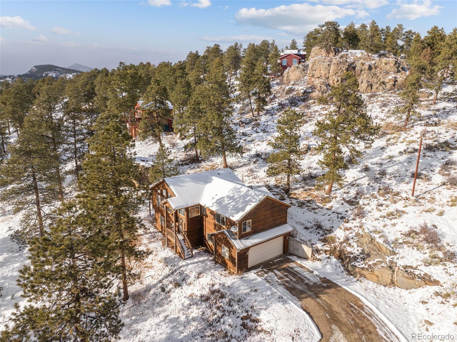 377 Deer Trail Drive Bailey, CO 80421 - Photo 37 of 44 a view of a city with tall buildings