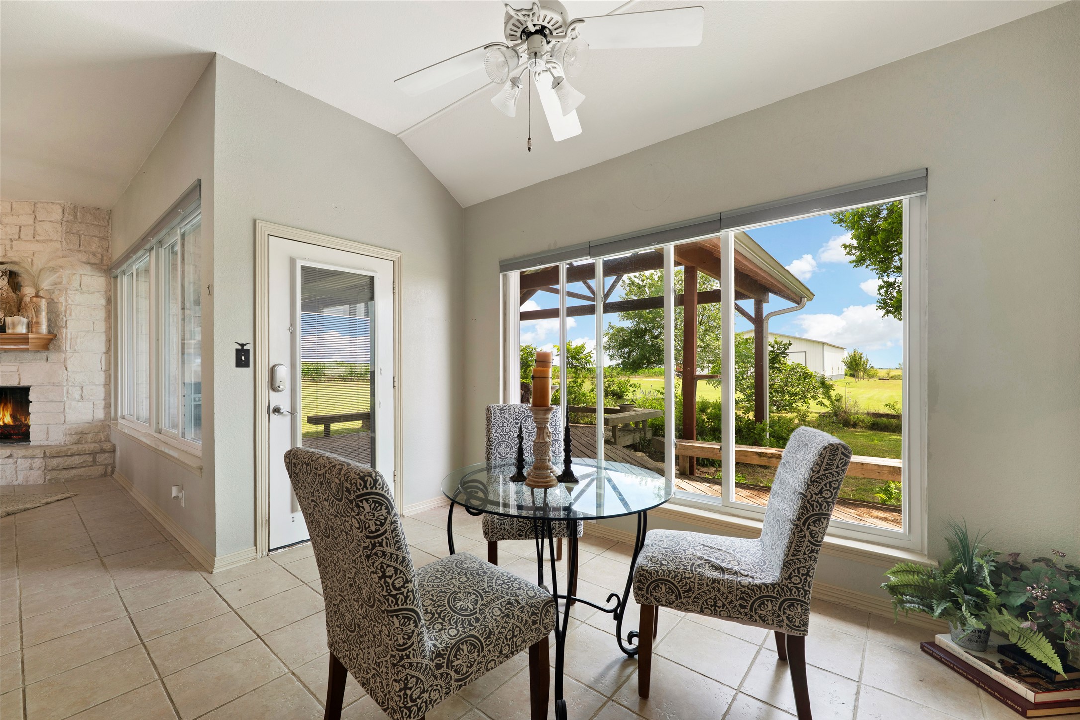 1005 East Buttercup Road Taylor, TX 76574 - Photo 23 of 38 a view of a dining room with furniture window and outside view