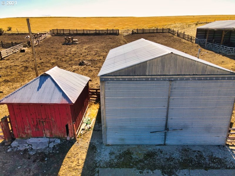 24862 Hail Ridge Lane Condon, OR 97823 - Photo 4 of 12 a aerial view of a house with a yard
