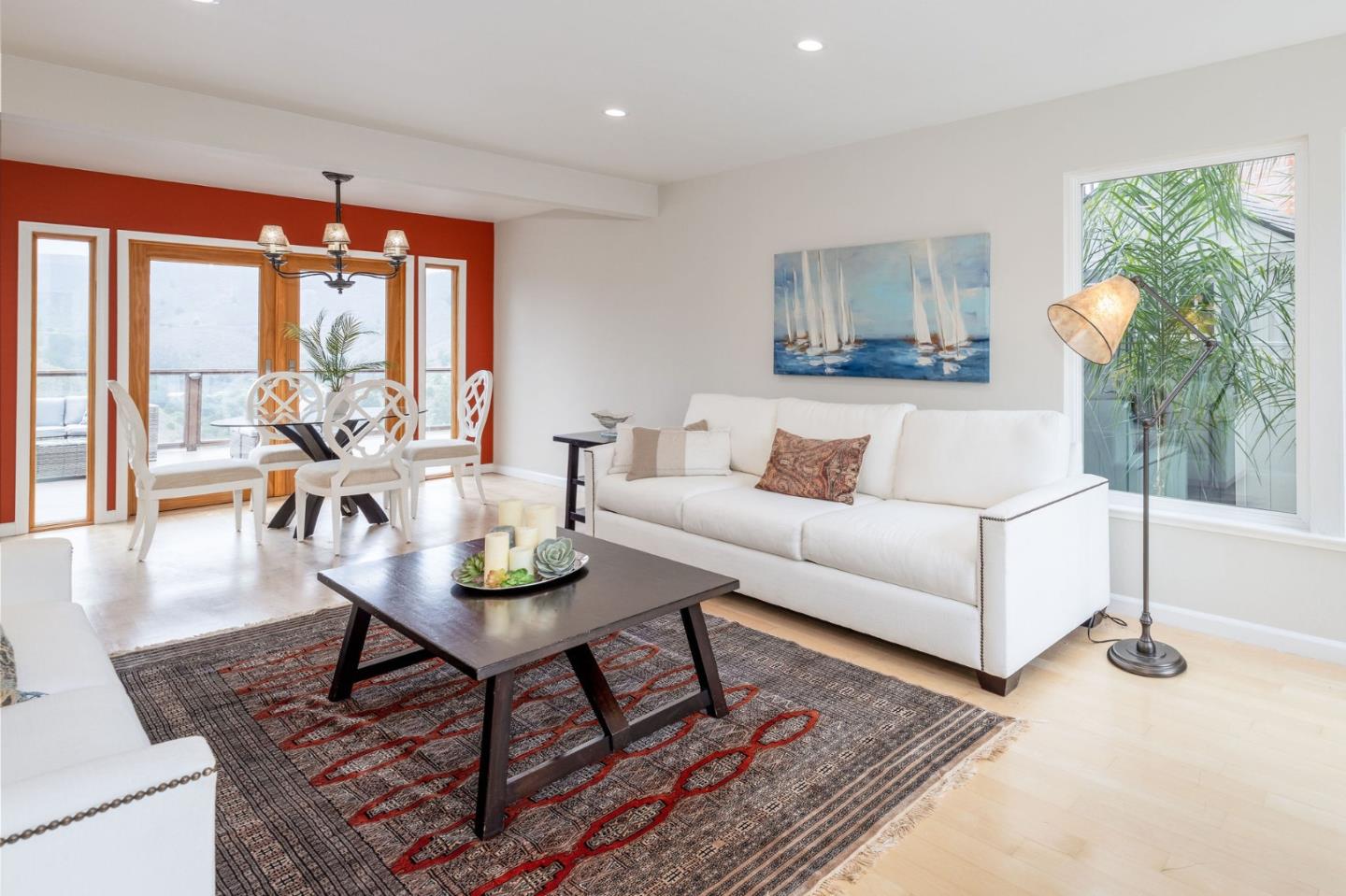 63 Kathleen Court Pacifica, CA 94044 - Photo 4 of 41 a living room with furniture and a large window