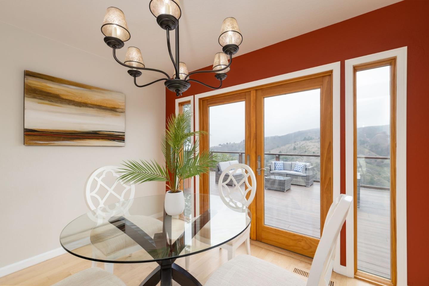 63 Kathleen Court Pacifica, CA 94044 - Photo 8 of 41 a view of a dining room with furniture window and outside view