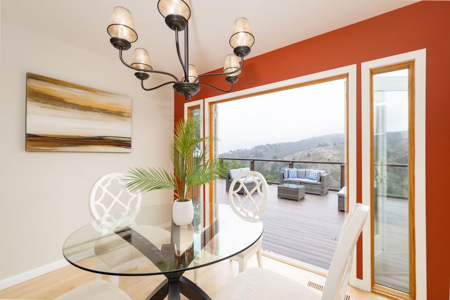 63 Kathleen Court Pacifica, CA 94044 - Photo 9 of 41 a dining room with furniture and wooden floor