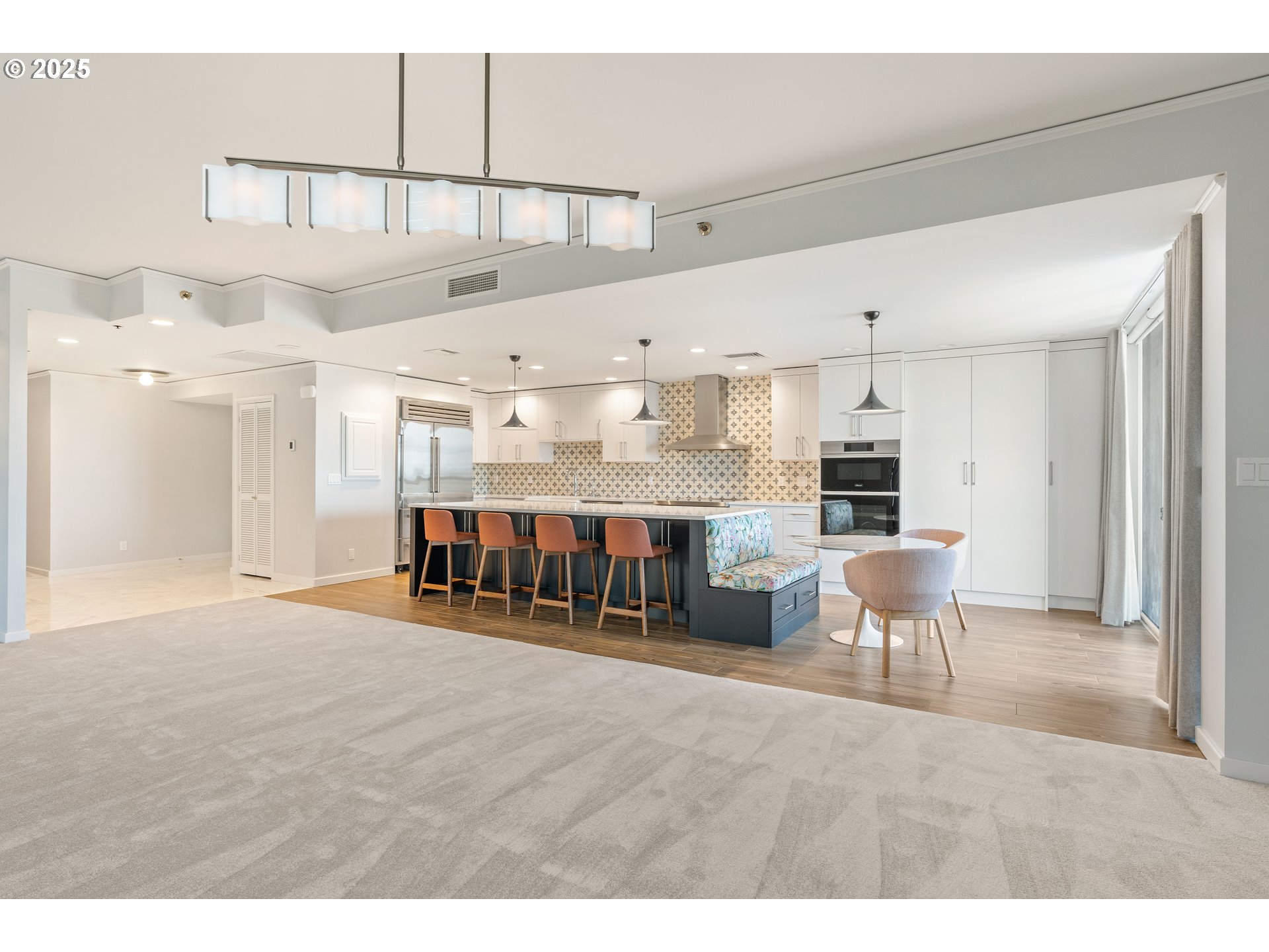 1414 Southwest 3rd Avenue, Unit 2902 Portland, OR 97201 - Photo 9 of 45 a large room with furniture and a large window