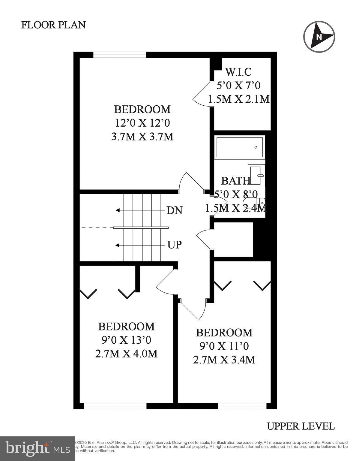 2235 Cartwright Place Reston, VA 20191 - Photo 42 of 43 Upper Level Floor Plan