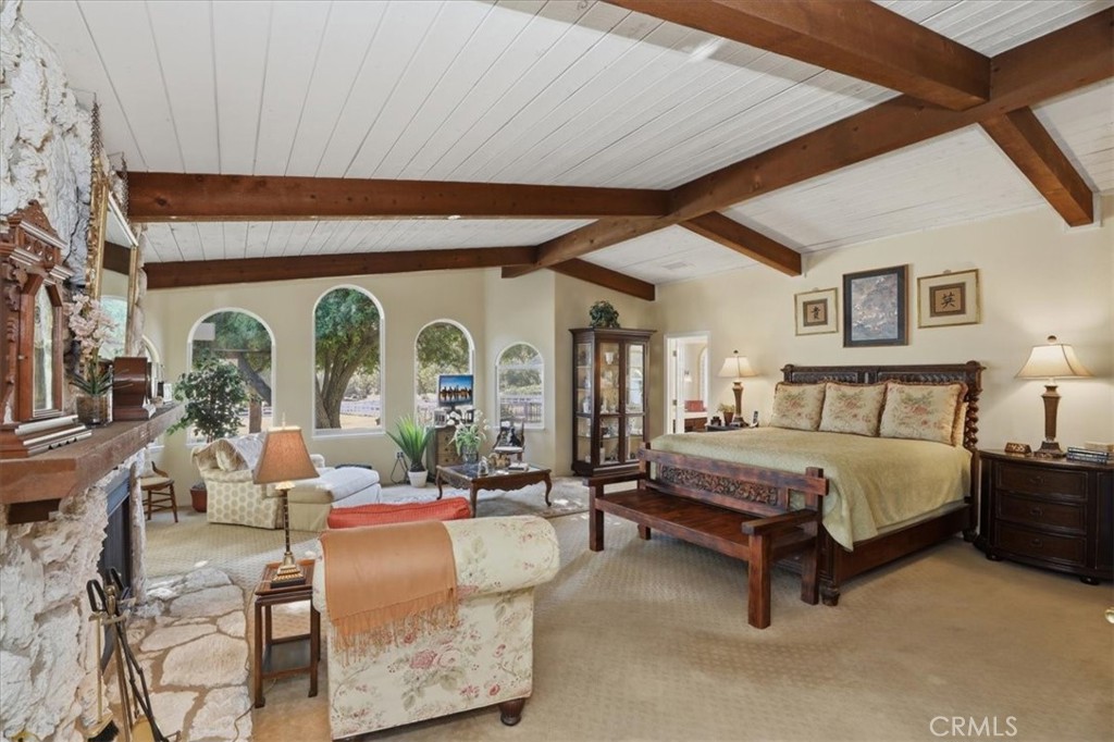 34575 Sycamore Springs Road Hemet, CA 92544 - Photo 21 of 65 Primary retreat with fireplace