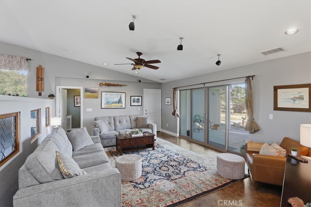 34575 Sycamore Springs Road Hemet, CA 92544 - Photo 54 of 65 Cozy Family room with sliders to the patio
