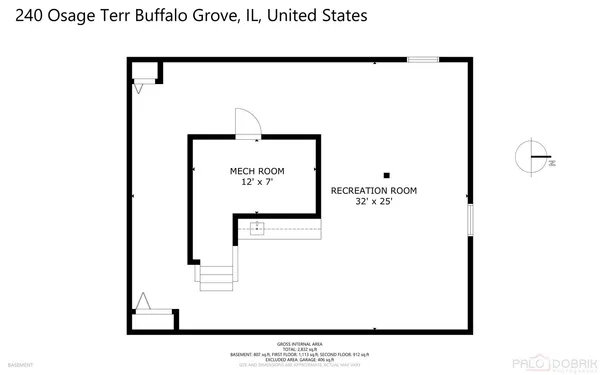 $565,000 | 240 Osage Terrace, Buffalo Grove, IL 60089
