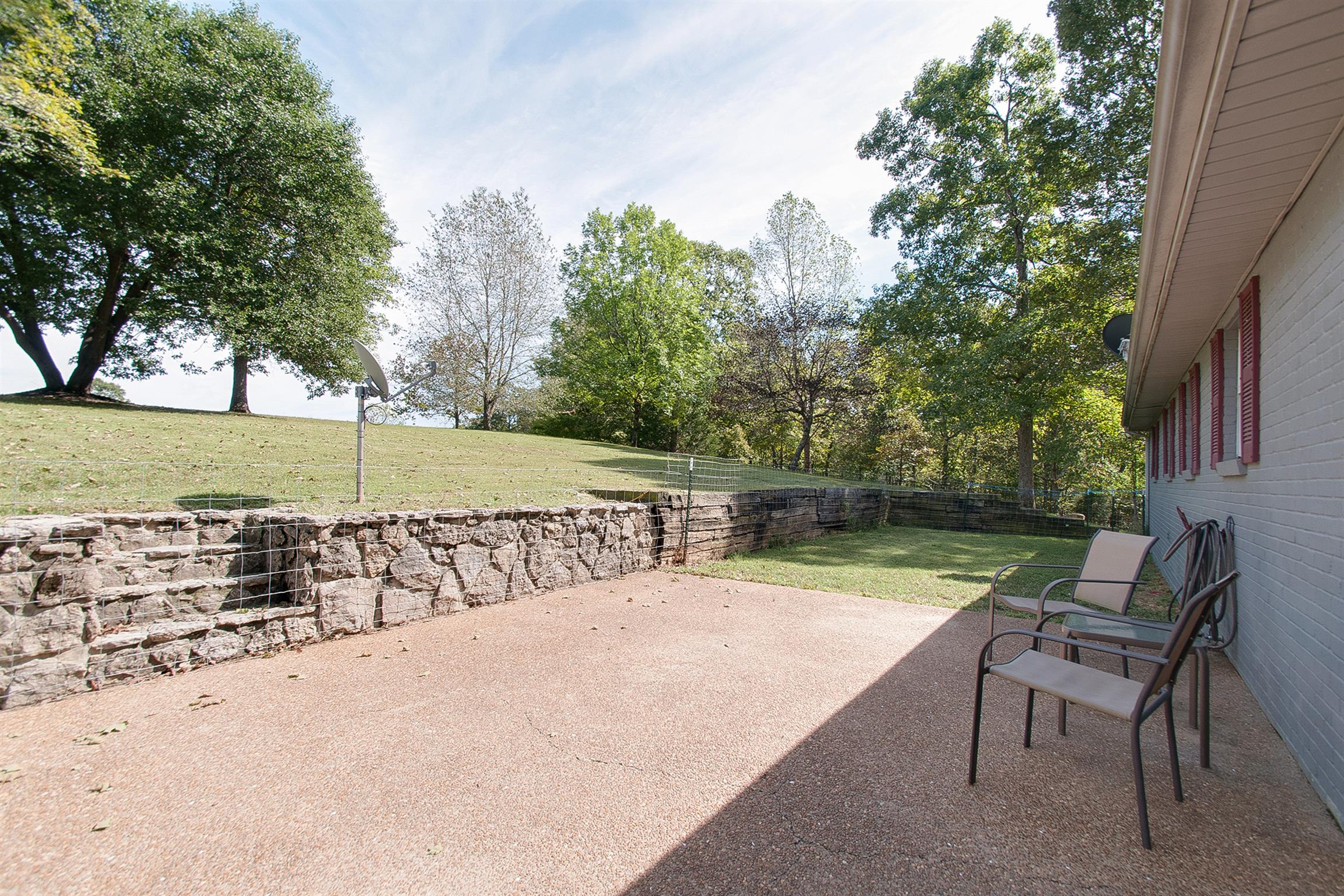 1830 Fortner Road Dickson, TN 37055 - Photo 12 of 23 Rear concrete patio Fence could be easily removed