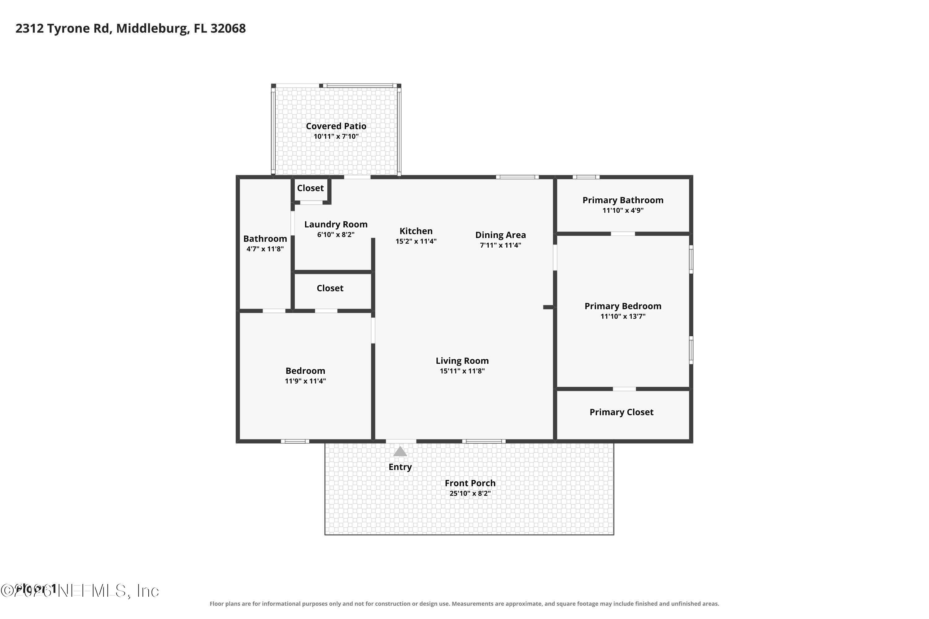 2312 Tyrone Road Middleburg, FL 32068 - Photo 44 of 44 Floor-1