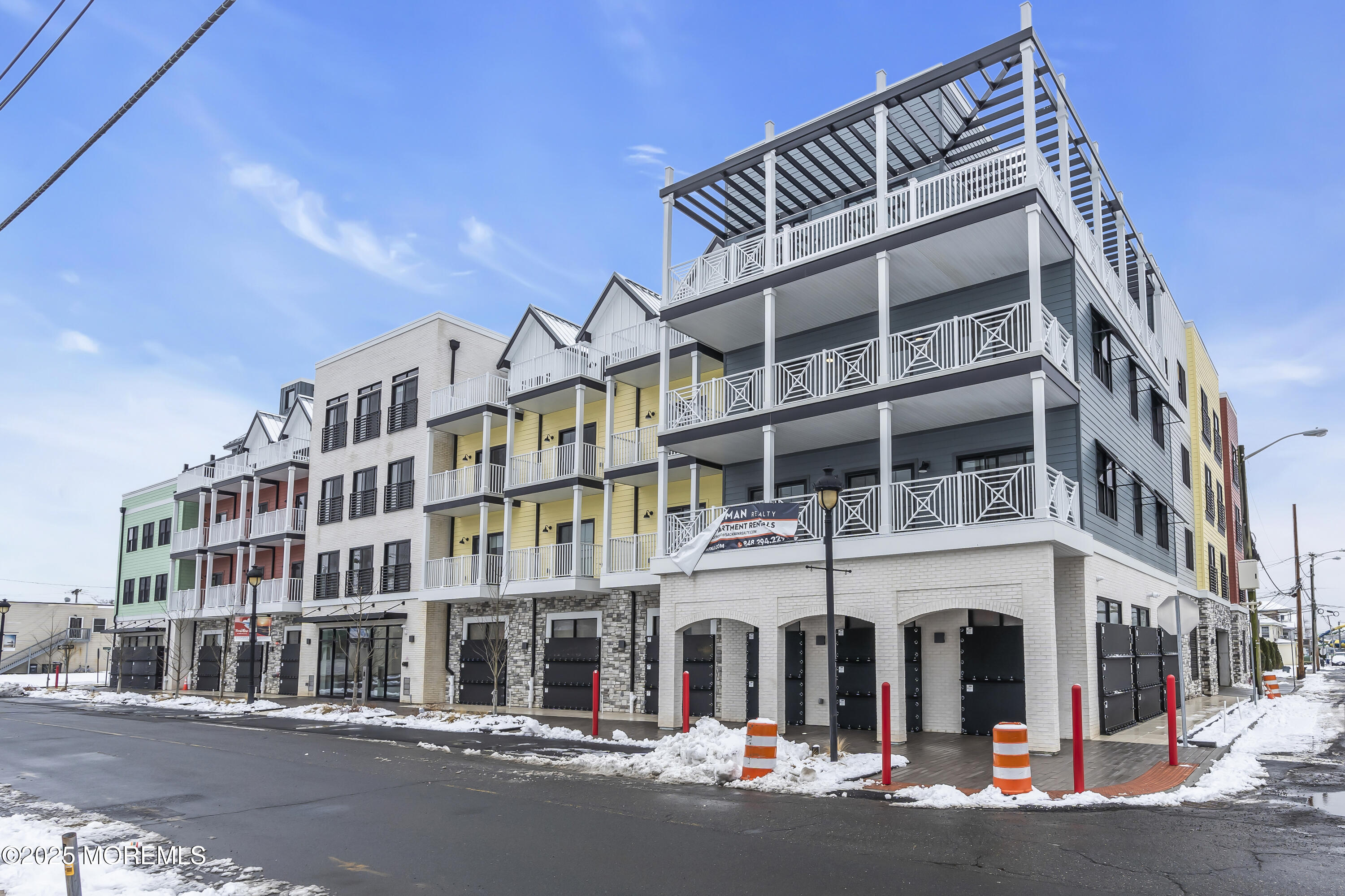 19 Carr Avenue, Unit 414 Keansburg, NJ 07734 - Photo 50 of 83 a front view of a building with street view
