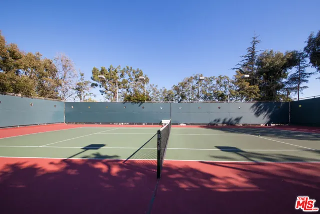 a view of a tennis court