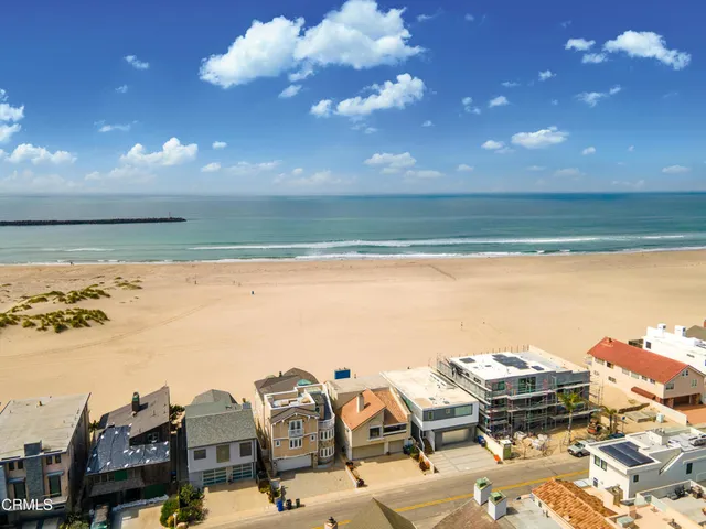 a view of a city and ocean view