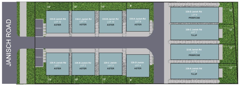 328 Janisch Road, Unit D Houston, TX 77018 - Photo 35 of 37 an aerial view of a kitchen
