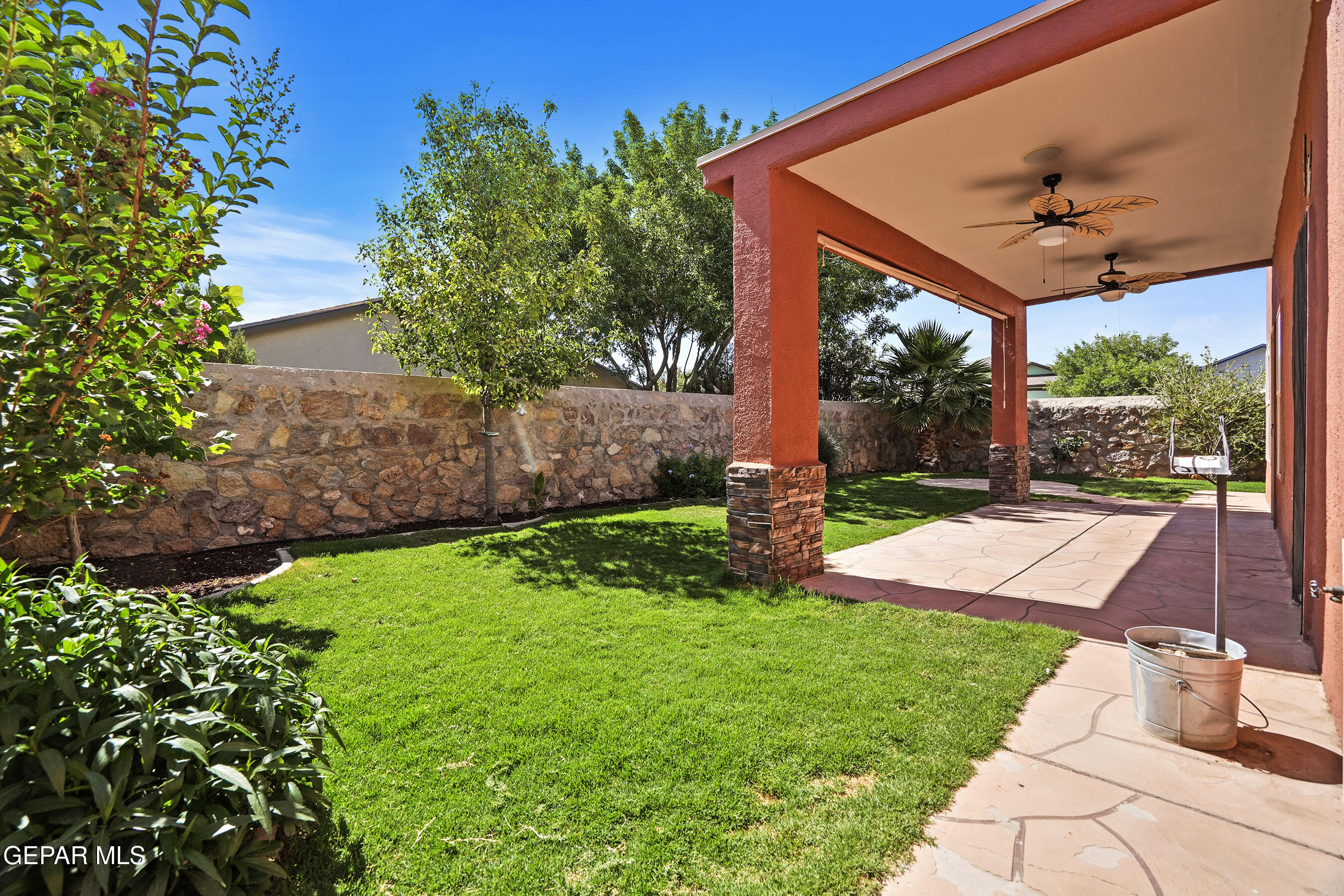 11541 Rafael Serna Lane El Paso, TX 79934 - Photo 29 of 44 Covered Outdoor Patio