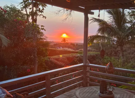 a view of outdoor space with balcony