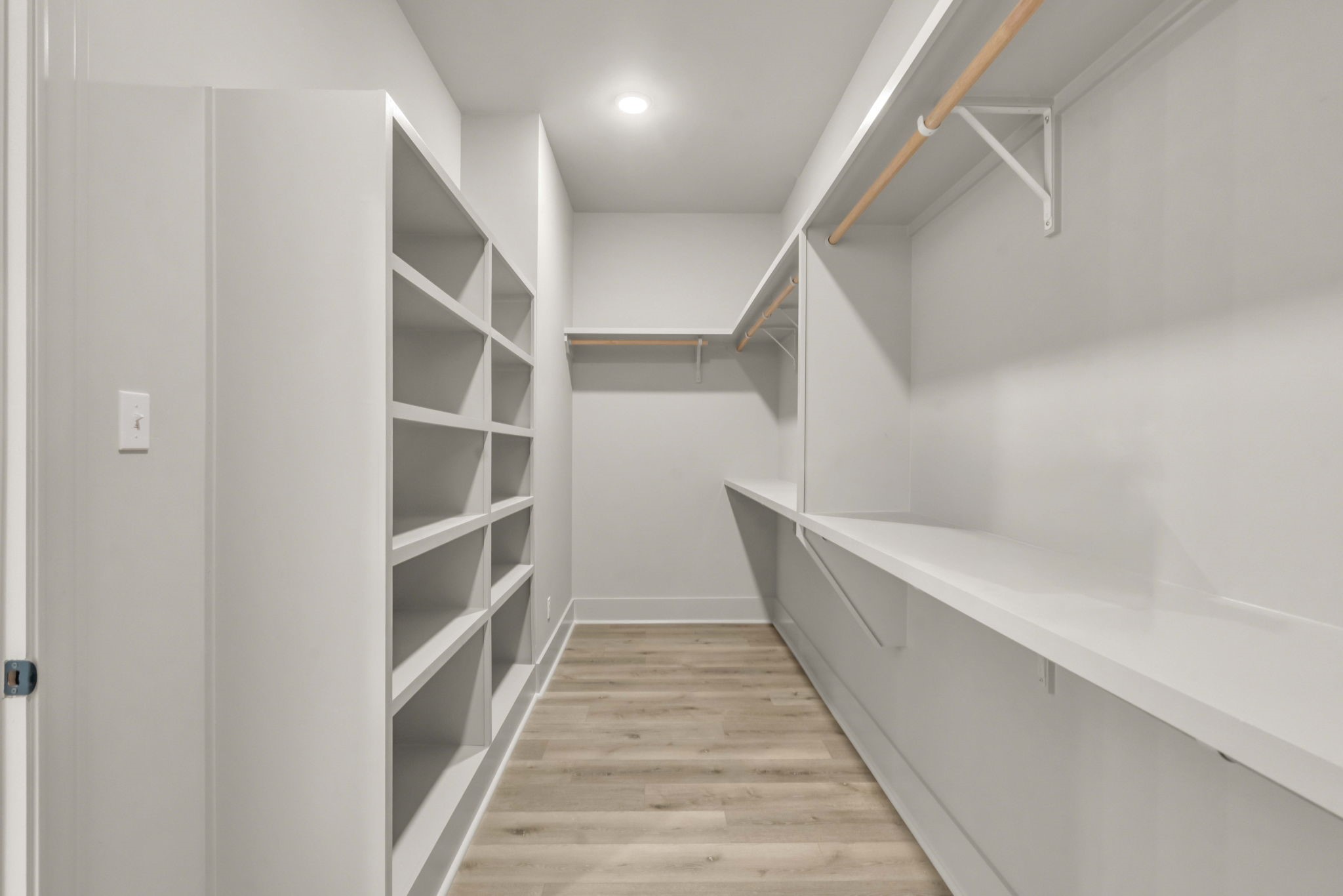 24972 Hopeview Way Montgomery, TX 77356 - Photo 22 of 38 Large primary closet offers built in shelving as well.