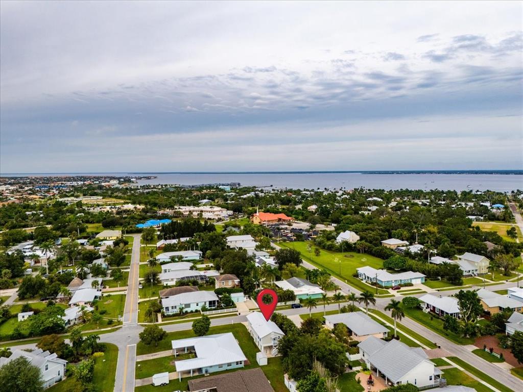 1306 McGregor Street Punta Gorda, FL 33950 - Photo 27 of 29 an aerial view of residential houses with outdoor space
