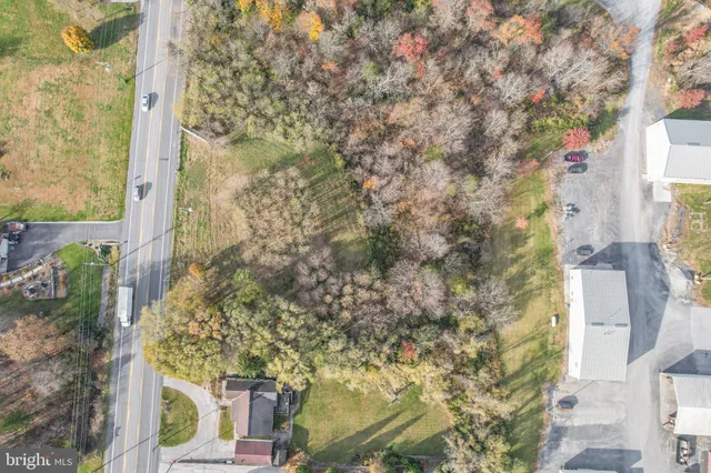 a buildings view with a garden