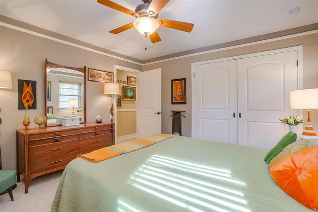 a bathroom with a sink double vanity and mirror