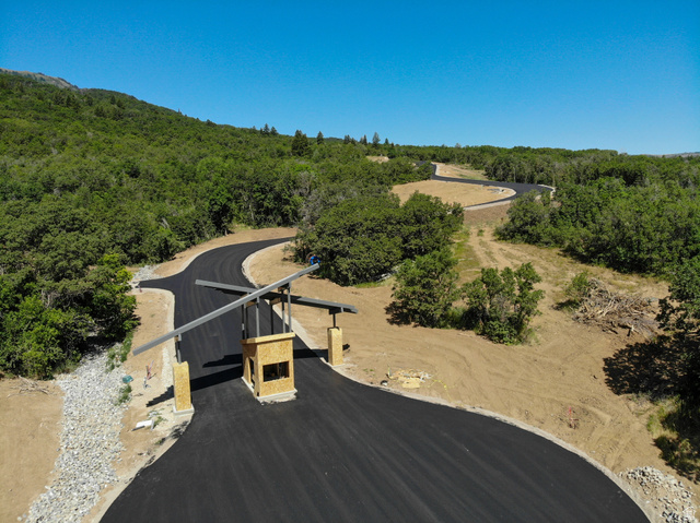 2808 East Arrowleaf Lane, Unit 2 Eden, UT 84310 - Photo 14 of 15 Aerial view of a heavily wooded area