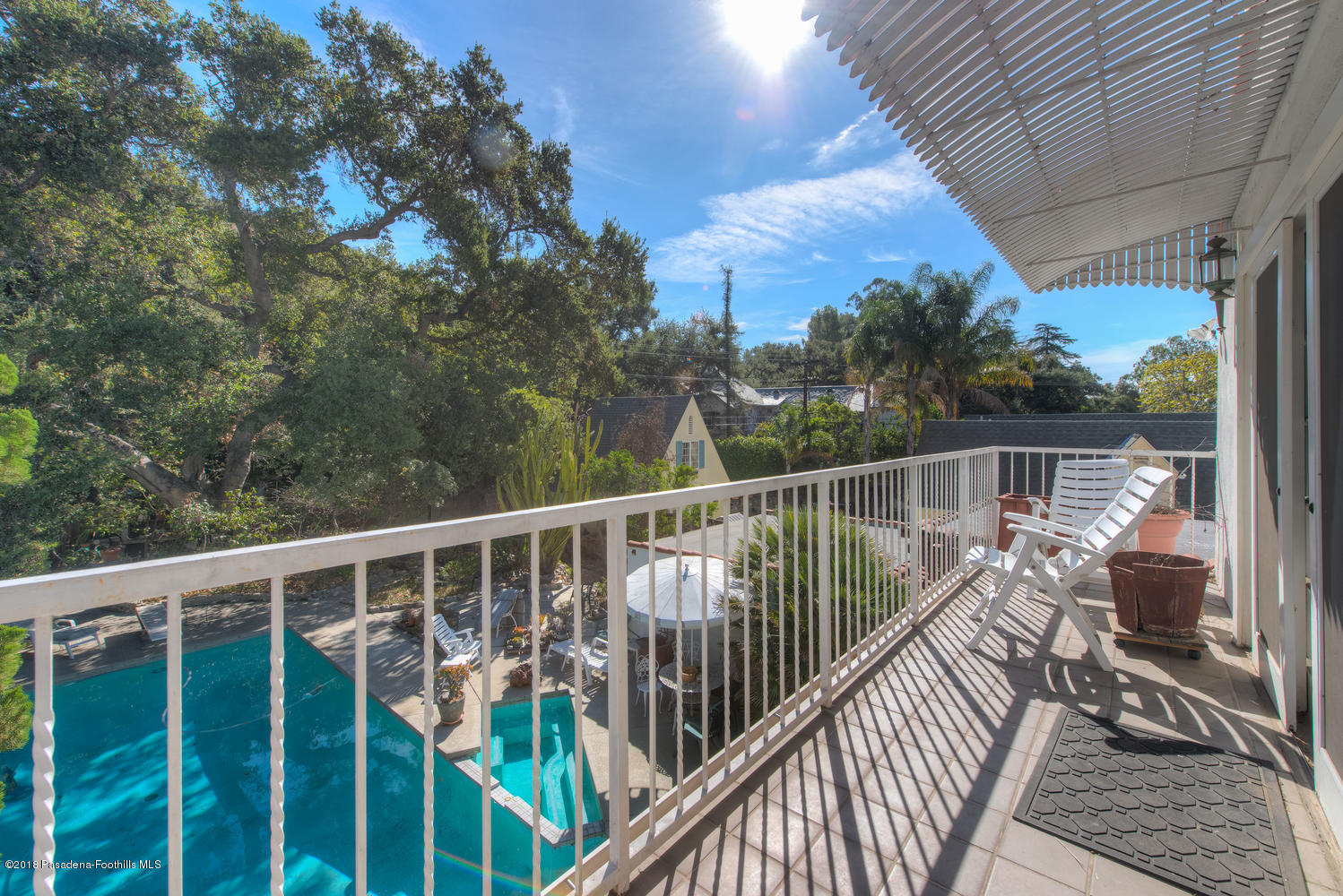 1900 Montecito Drive Glendale, CA 91208 - Photo 29 of 30 a view of balcony of the house