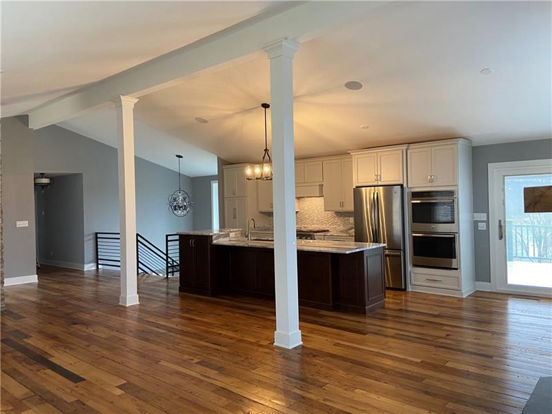 2245 Ridge Drive Mars, PA 16046 - Photo 3 of 15 A view looking from the living room/great room into the kitchen. Exceptional open floor plan!