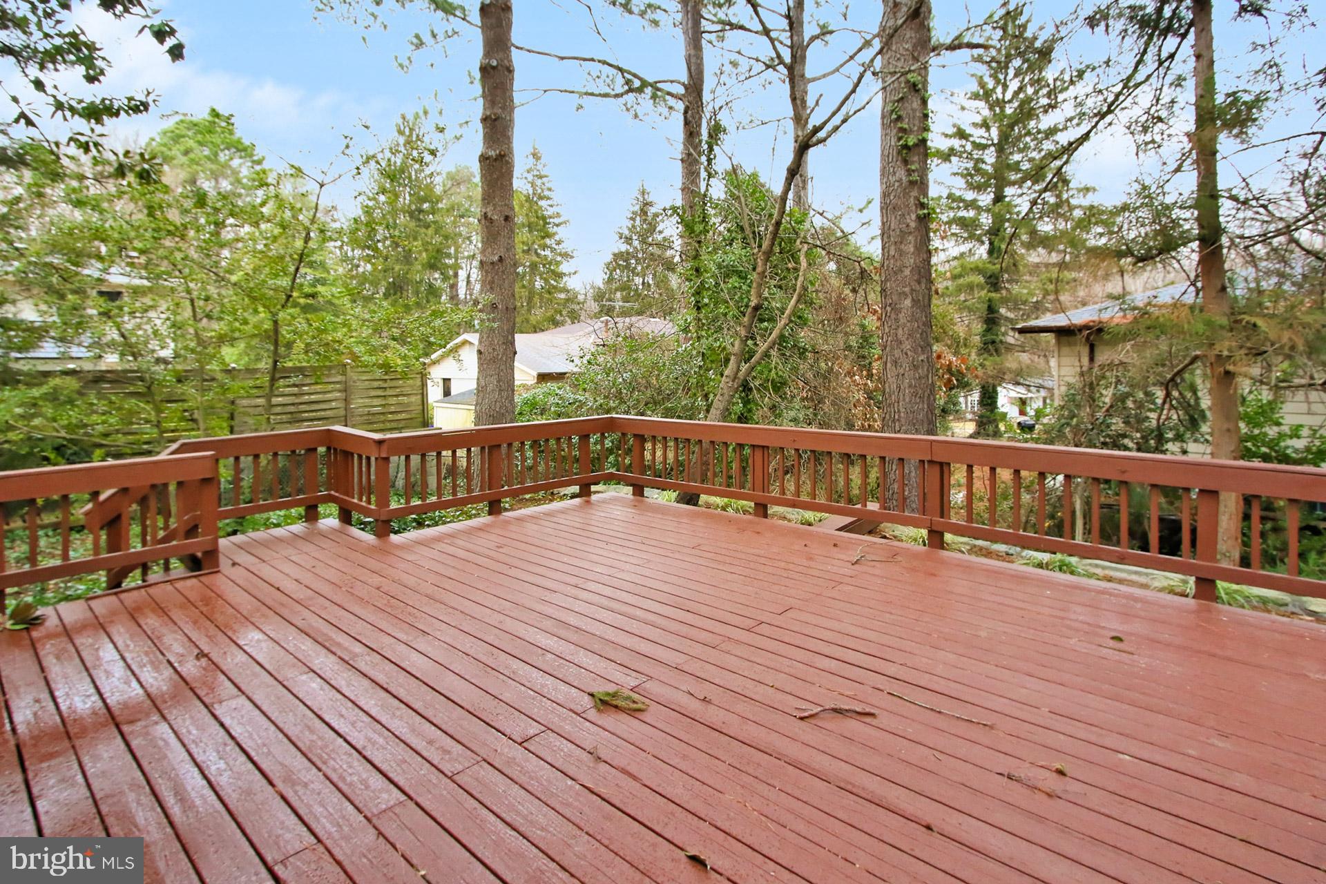 6313 Alberta Street Springfield, VA 22152 - Photo 41 of 45 Rear deck