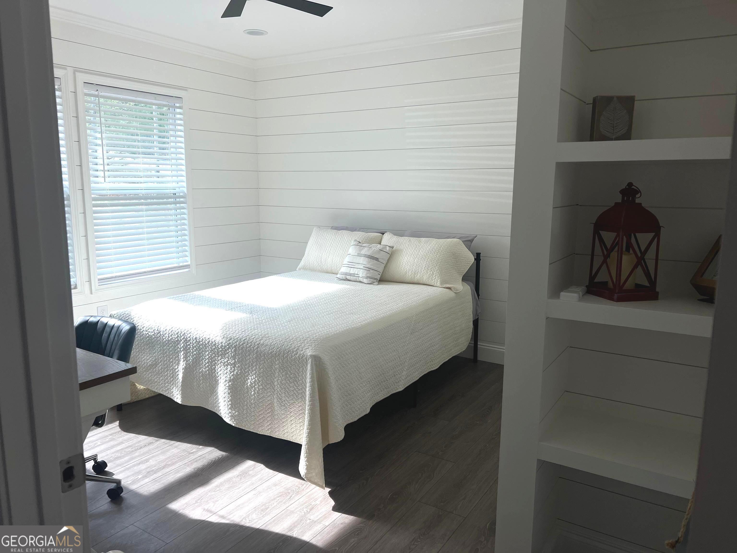 410 Lakeside Hills Road Martin, GA 30557 - Photo 27 of 71 a bedroom with a bed and a window