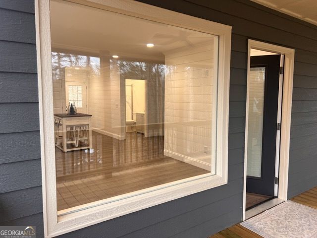 410 Lakeside Hills Road Martin, GA 30557 - Photo 32 of 53 a view of a room window and kitchen view