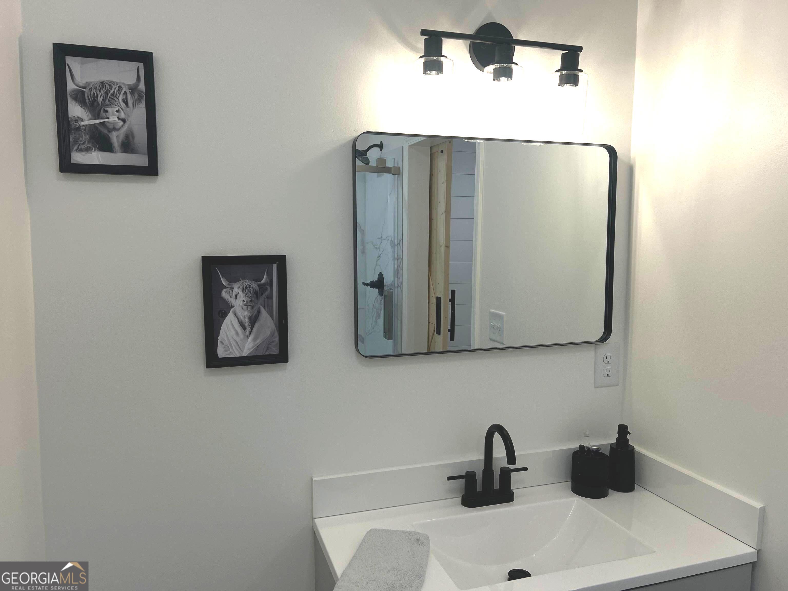 410 Lakeside Hills Road Martin, GA 30557 - Photo 41 of 71 a close view of sink and tap