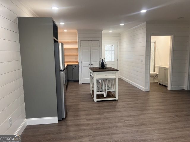 410 Lakeside Hills Road Martin, GA 30557 - Photo 45 of 71 a dining room with furniture and wooden floor