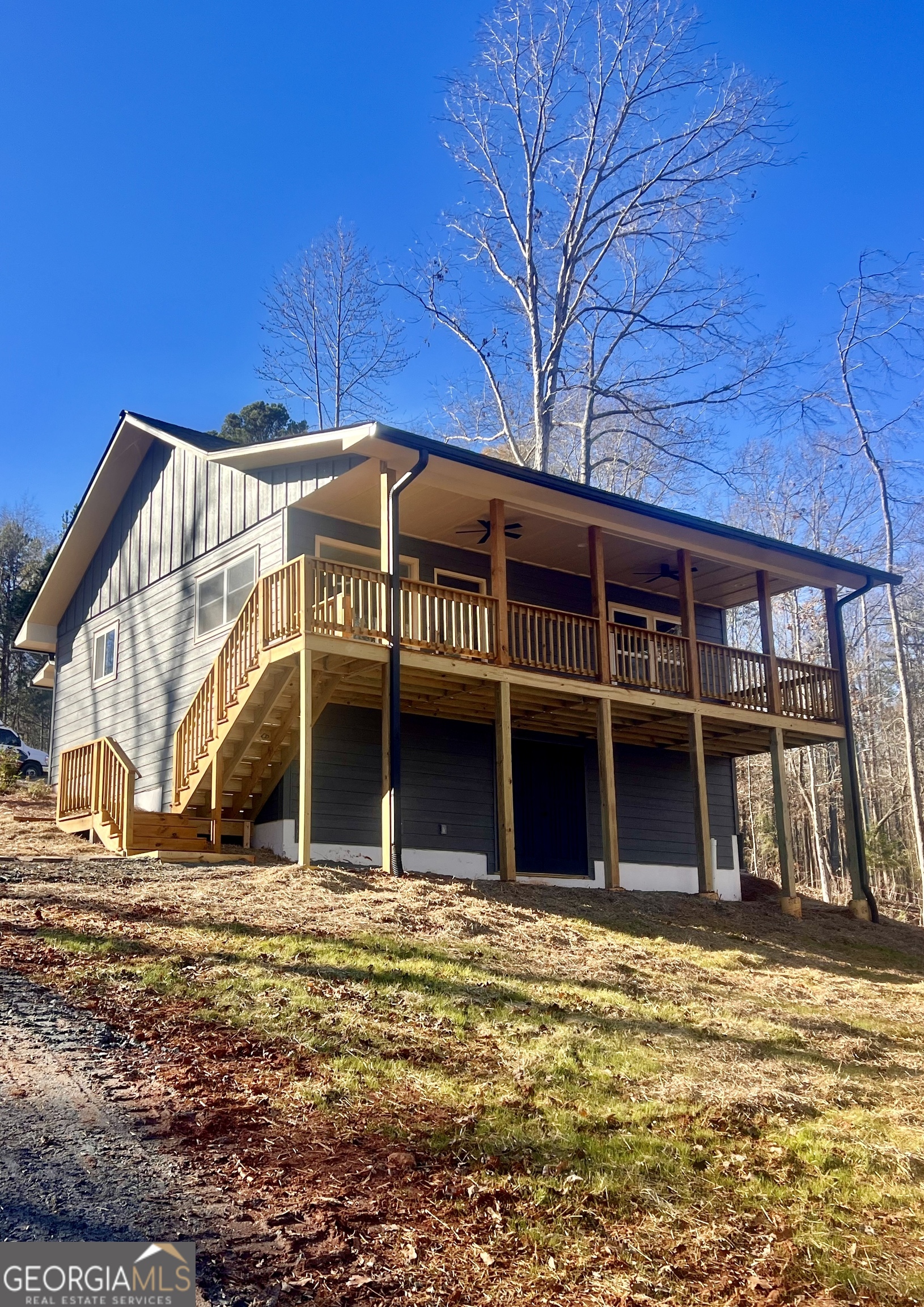 410 Lakeside Hills Road Martin, GA 30557 - Photo 45 of 53 a view of a house with a large window
