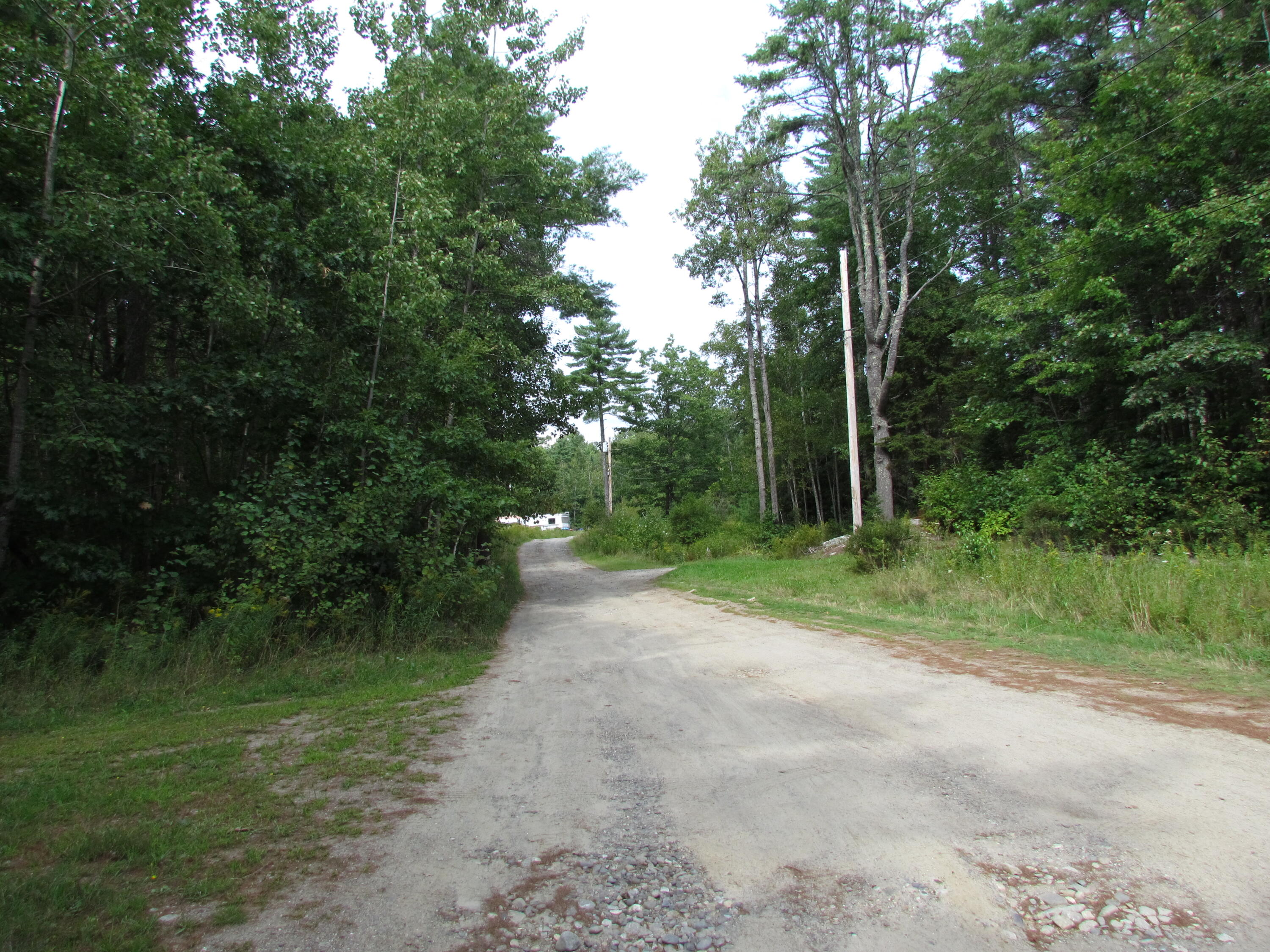 100 Campbell Hill Road Waldoboro, ME 04572 - Photo 9 of 13 Road towards the rear acreage