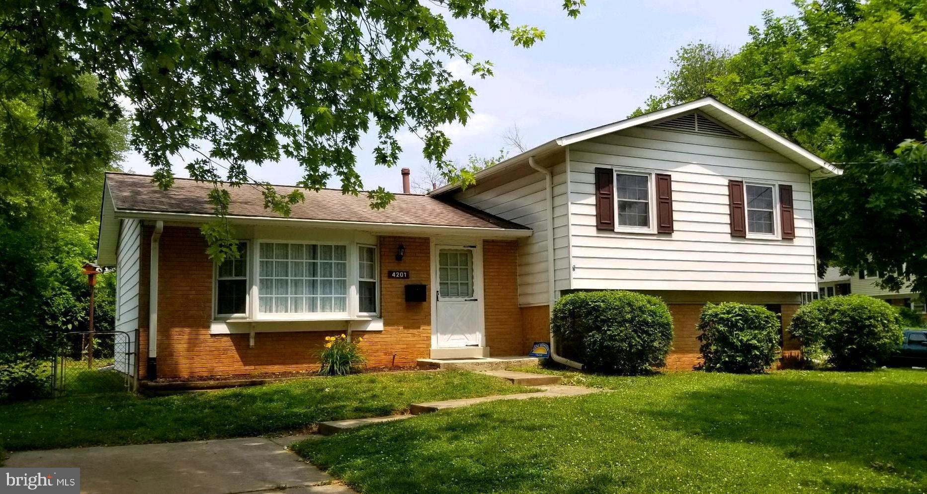 4201 Elby Street Silver Spring, MD 20906 - Photo 2 of 30 Front View - Off-Street Parking, Fenced Backyard
