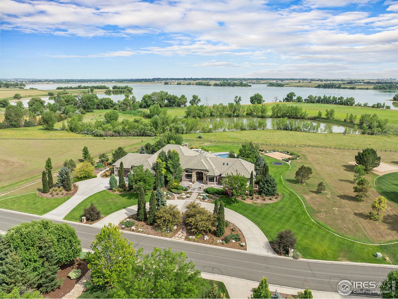 6344 Rookery Road Fort Collins, CO 80528 - Photo 3 of 40 a view of a city and lake view