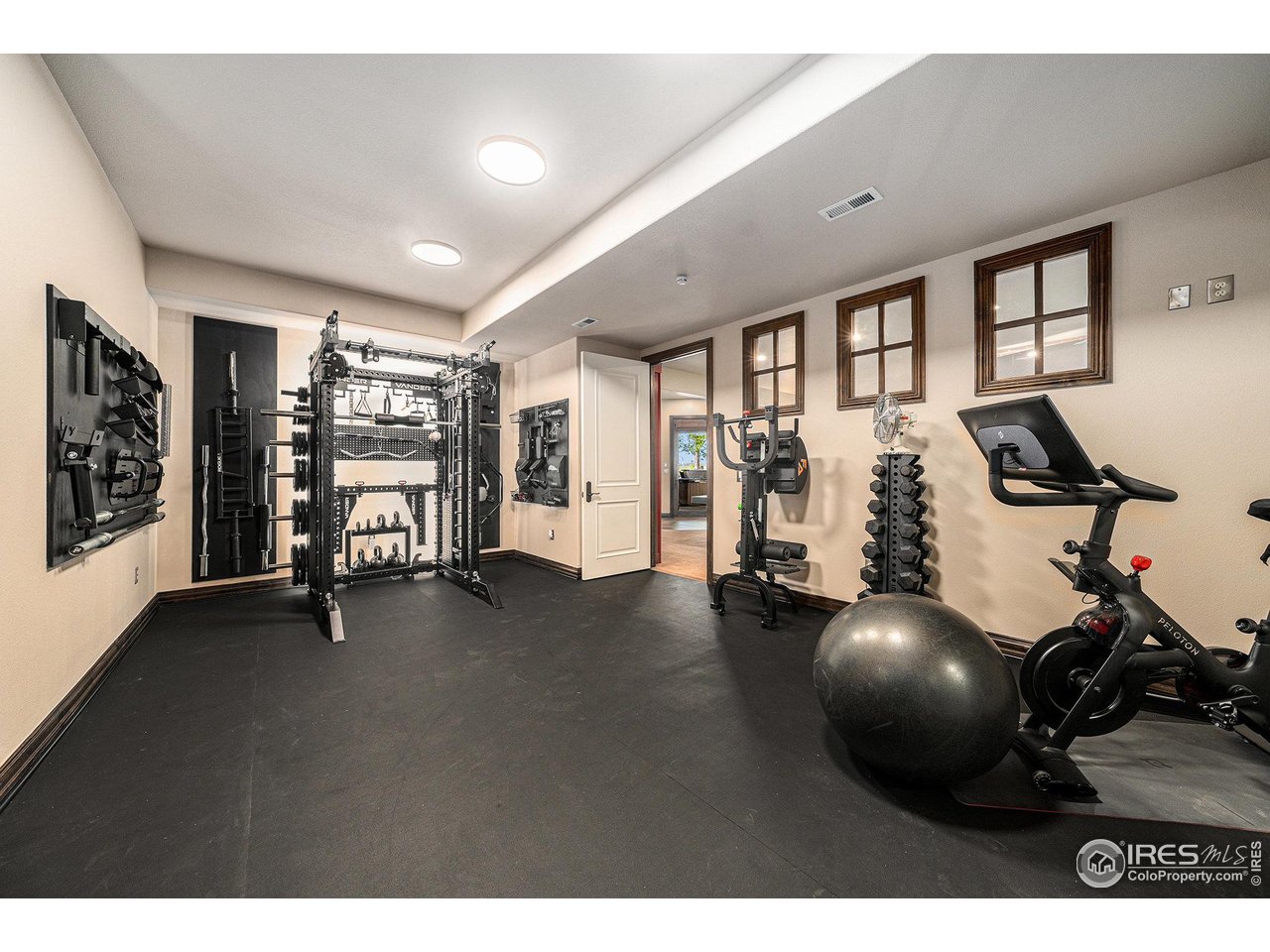 6344 Rookery Road Fort Collins, CO 80528 - Photo 36 of 40 a view of a room with gym equipment