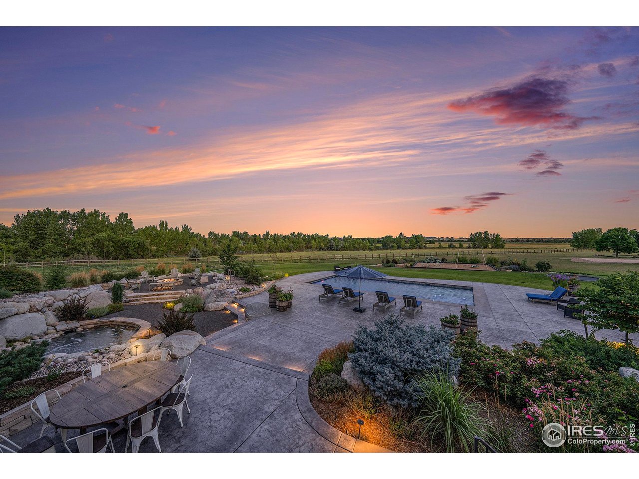 6344 Rookery Road Fort Collins, CO 80528 - Photo 5 of 40 a view of outdoor space and city view